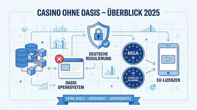 Online Casino ohne OASIS 2026 – Beste Online-Casinos ohne Sperrdatei für deutsche Spieler