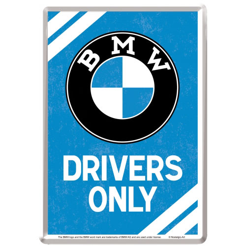 blechpostkarte-bmw-drivers-only