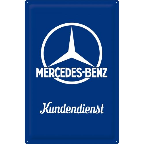 Blechschild 40x60-Mercedes-Benz-Kundendienst