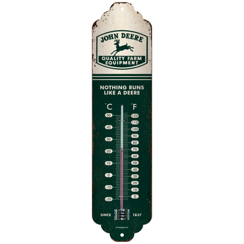 Thermometer-John-Deere-Logo-Beige-Green